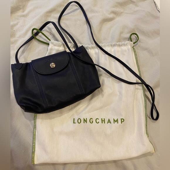 Longchamp Handbags - LONGCHAMP LE PLIAGE CUIR Crossbody Bag With Original Bag Packaging